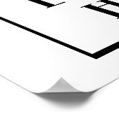 Papierbanner voor handel of show voor ambachtelijk poster (Hoek)