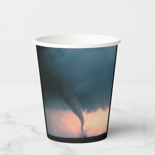 Papierbeker tornado papieren bekers (Voorkant)
