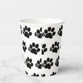 Papierbekertje - Polydactylpoot Patroon Papieren Bekers (Rechts)