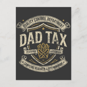 Papierbelasting T-shirt Funny Kwaliteitscontrole A Briefkaart
