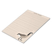 Papierbenodigdheden met glans gelinkt notitieblok (Schuin)