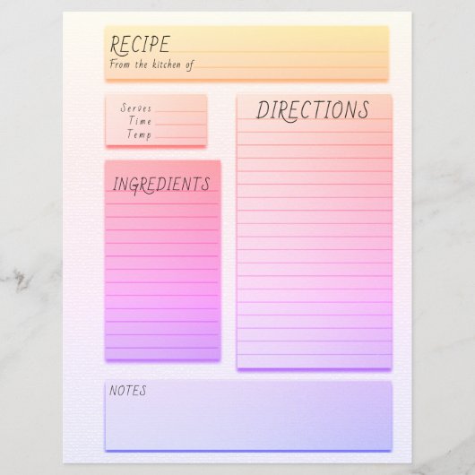 Papierblad (Voorkant)