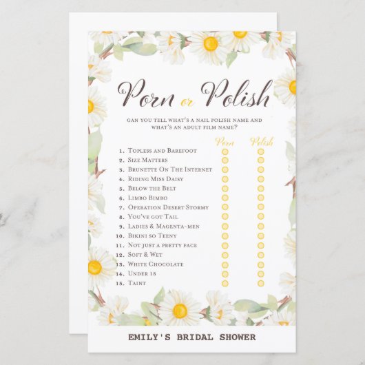 Papierblad (Voorkant / Achterkant)