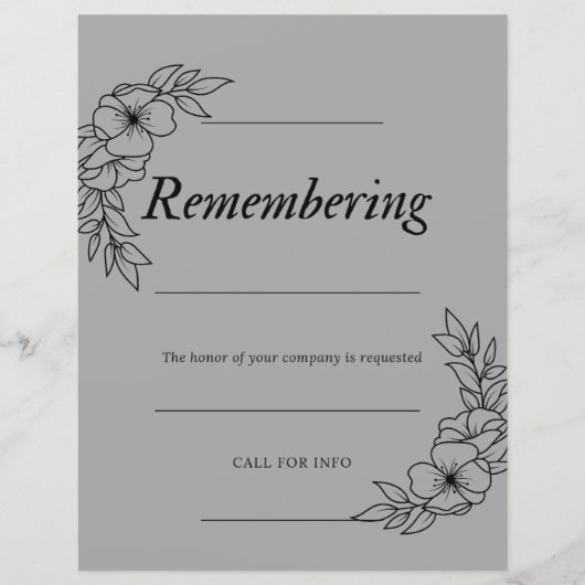 Papierblad (Voorkant)