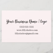 Papierblad (Achterkant)