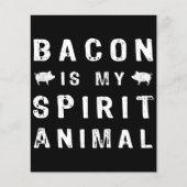 Papierblad | Bacon Eggs Food | Voedingspartij (Voorkant)