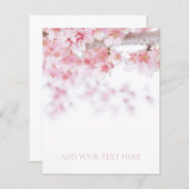 PAPIERBLAD: CHERRY BLOSSOM (Voorkant / Achterkant)