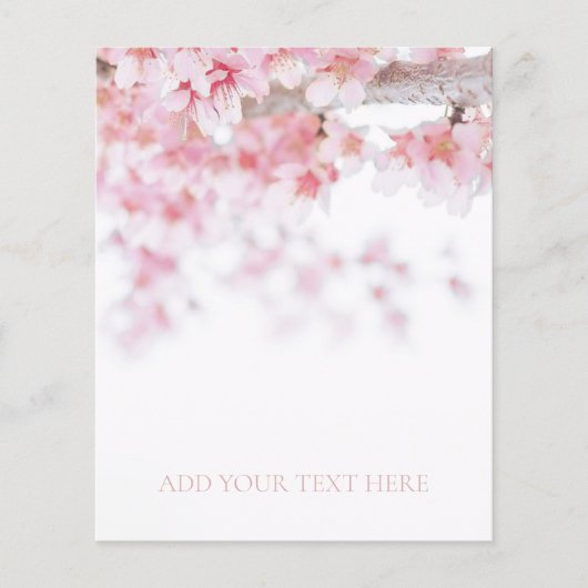 PAPIERBLAD: CHERRY BLOSSOM (Voorkant)