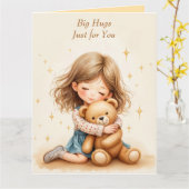 Papierblad Kaart (Gele Bloem)