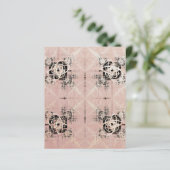 Papierblad met dekletsen voor dekletsen (Staand voorkant)