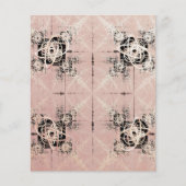 Papierblad met dekletsen voor dekletsen (Voorkant)