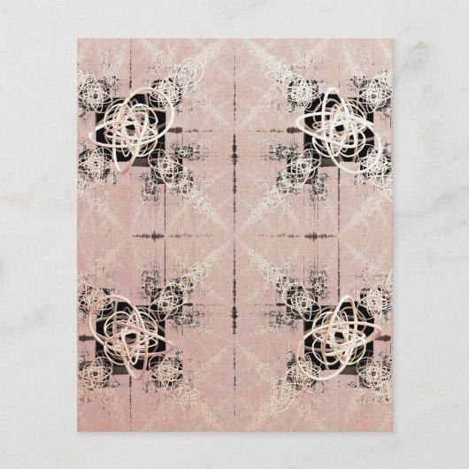 Papierblad met dekletsen voor dekletsen (Voorkant)