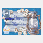 Papierblad met onmiddellijke verpakking Reeks 3 ge Inpakpapier Vel (Voorkant 2)