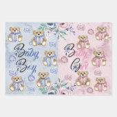 Papierblad met onmiddellijke verpakking Reeks 3 ge Inpakpapier Vel (Voorkant)