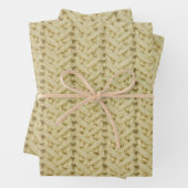 Papierblad verpakken Kabelgreep mandenkabel Inpakpapier Vel (In situ)