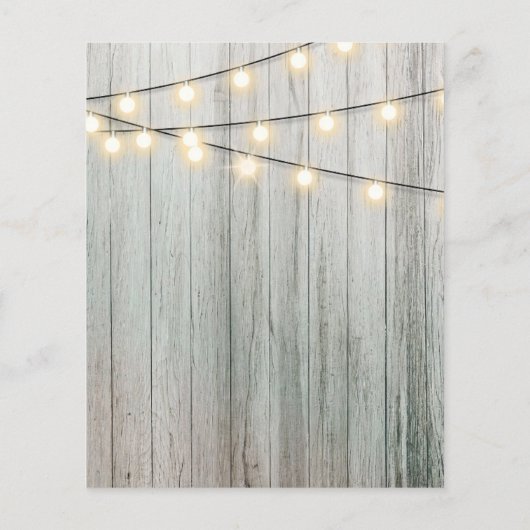 Papierblad voor de aftredingspartij (Achterkant)