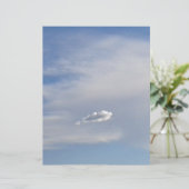 Papierblad voor de cloud van 8,5 x 11 inch (Staand voorkant)