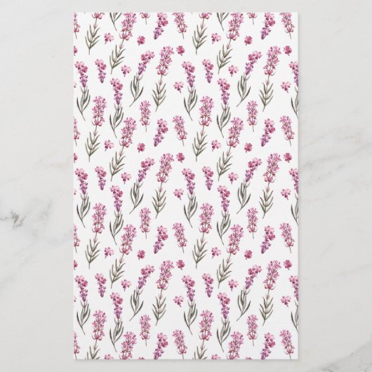 Papierblad voor de papierlade voor de zeep Lavenda (Voorkant)