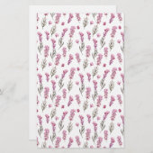 Papierblad voor de papierlade voor de zeep Lavenda (Voorkant / Achterkant)