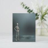 Papierblad voor gehakt skelet (Staand voorkant)