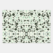 papierblad voor groene terrazzo-verpakking inpakpapier vel (Voorkant 3)