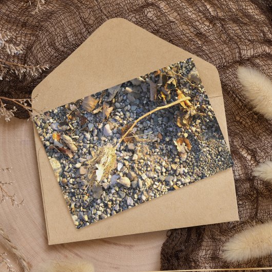 Papierblad voor herfstonderdrukking