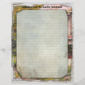 Papierblad voor Mijn land, 8.5x11 (Voorkant)