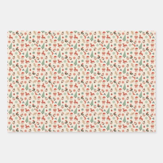 Papierblad voor onmiddellijke verpakking - Moderne Inpakpapier Vel (Voorkant 3)