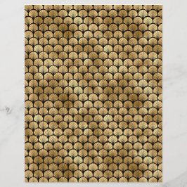 Papierblad voor zwart-wit en goudkunst