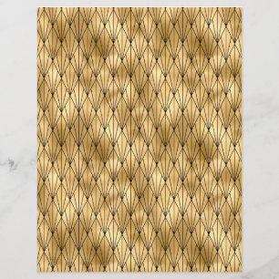 Papierblad voor zwart-wit en goudkunst