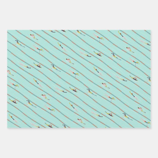 Papierbladen inpakken door middel van wim naar Win Inpakpapier Vel (Voorkant)