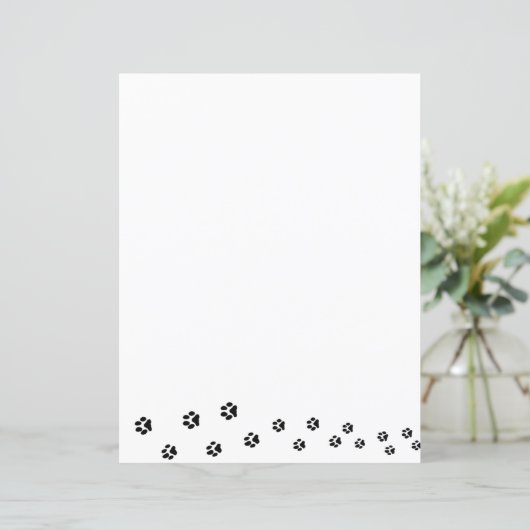 Papierbladen - Pawprinters (Staand voorkant)