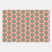 Papierbladen, vers, watermeloenen, overspuiten inpakpapier vel (Voorkant 2)