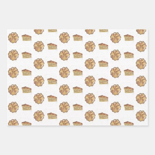 Papierbladen voor Apple Pie-overvulling Inpakpapier Vel (Voorkant)