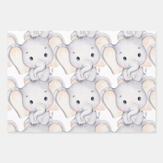 Papierbladen voor baby- en bloemkool inpakpapier vel (Voorkant)