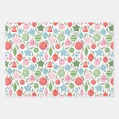 Papierbladen voor fijne en heldere feestdagen inpakpapier vel (Voorkant 2)