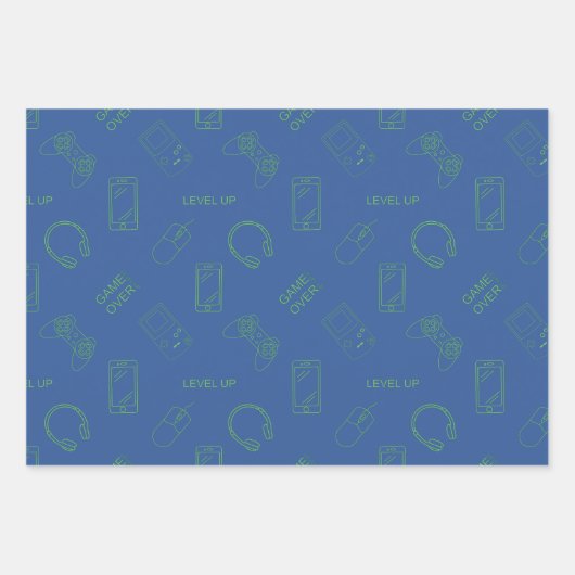 Papierbladen voor gameopvulling inpakpapier vel (Voorkant)