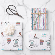 Papierbladen voor het verpakken van boeken