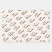 Papierbladen voor het verpakken van moederdag inpakpapier vel (Voorkant 3)