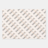 Papierbladen voor het verpakken van moederdag inpakpapier vel (Voorkant 2)