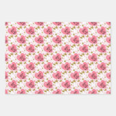 Papierbladen voor het verpakken van Valentijnsdag Inpakpapier Vel (Voorkant 3)