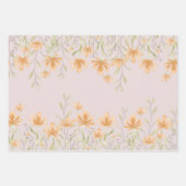  papierbladen voor het verpakken van wilde bloemen inpakpapier vel (Voorkant 3)