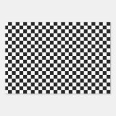 Papierbladen voor muziek, zwart en wit inpakpapier vel (Voorkant 3)