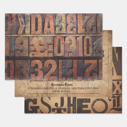 papierbladen voor ontkoppeling inpakpapier vel (Set)