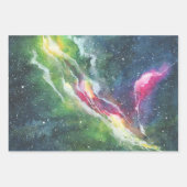 Papierbladen voor ruimtevaartWaterverf Inpakpapier Vel (Voorkant)