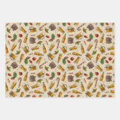 Papierbladen voor vakantiebonnen inpakpapier vel (Voorkant)