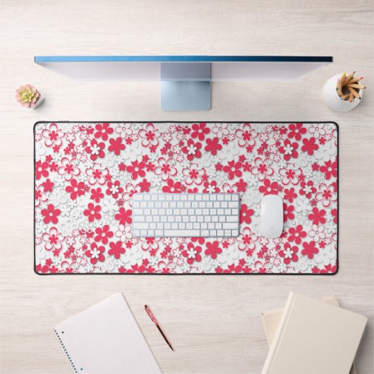 Papierbloemen Bureaumat (Kantoor 1)