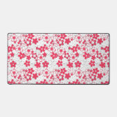 Papierbloemen Bureaumat (Voorkant)