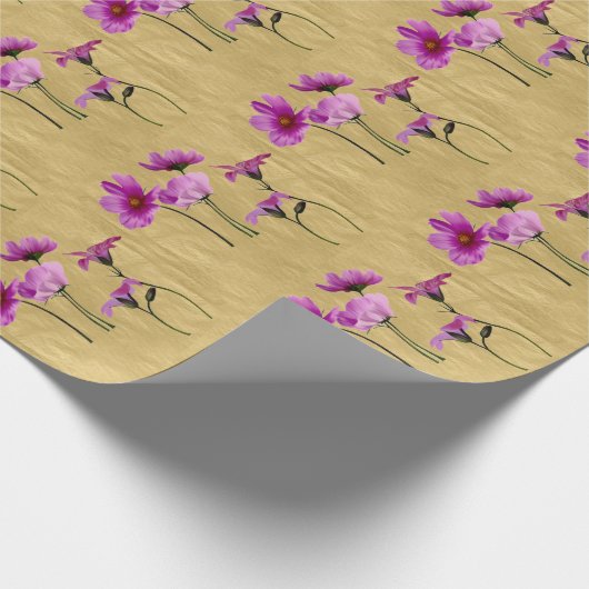 Papierbloemen Inpakken Cadeaupapier (Hoek)