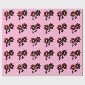 Papierbloemen Inpakken Cadeaupapier (Vlak)